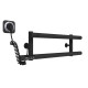 Купити рушникосушку електричну HEATPRO Ellara P2 250x450 (Чорний, Лівостороннє підкл.)