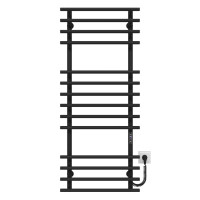 Рушникосушка електрична HEATPRO Vesta P14 1200x500 (Чорний, Правостороннє підкл.)