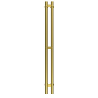 HEATPRO Freya P3 1100x70 water towel warmer (Gold, Bottom connection)