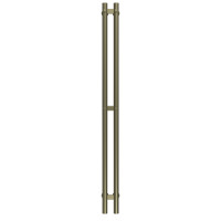 Handtuchheizkörper HEATPRO Freya P3 1300x70 (Olive bronze, Untenanschluss)