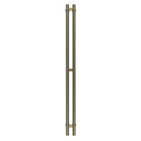 Handtuchheizkörper HEATPRO Freya P3 1400x70 (Olive bronze, Untenanschluss)