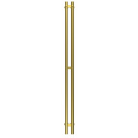 HEATPRO Freya P3 1500x70 water towel warmer (Gold, Bottom connection)