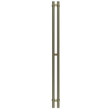 Рушникосушка водяна HEATPRO Freya P3 1500x70 (Оливкова бронза, Нижнє підключення)
