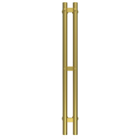 HEATPRO Freya P3 900x70 water towel warmer (Gold, Bottom connection)