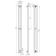 Eine elektrische Handtuchheizung HEATPRO Freya P3 1500x70 (Grafit) kaufen.